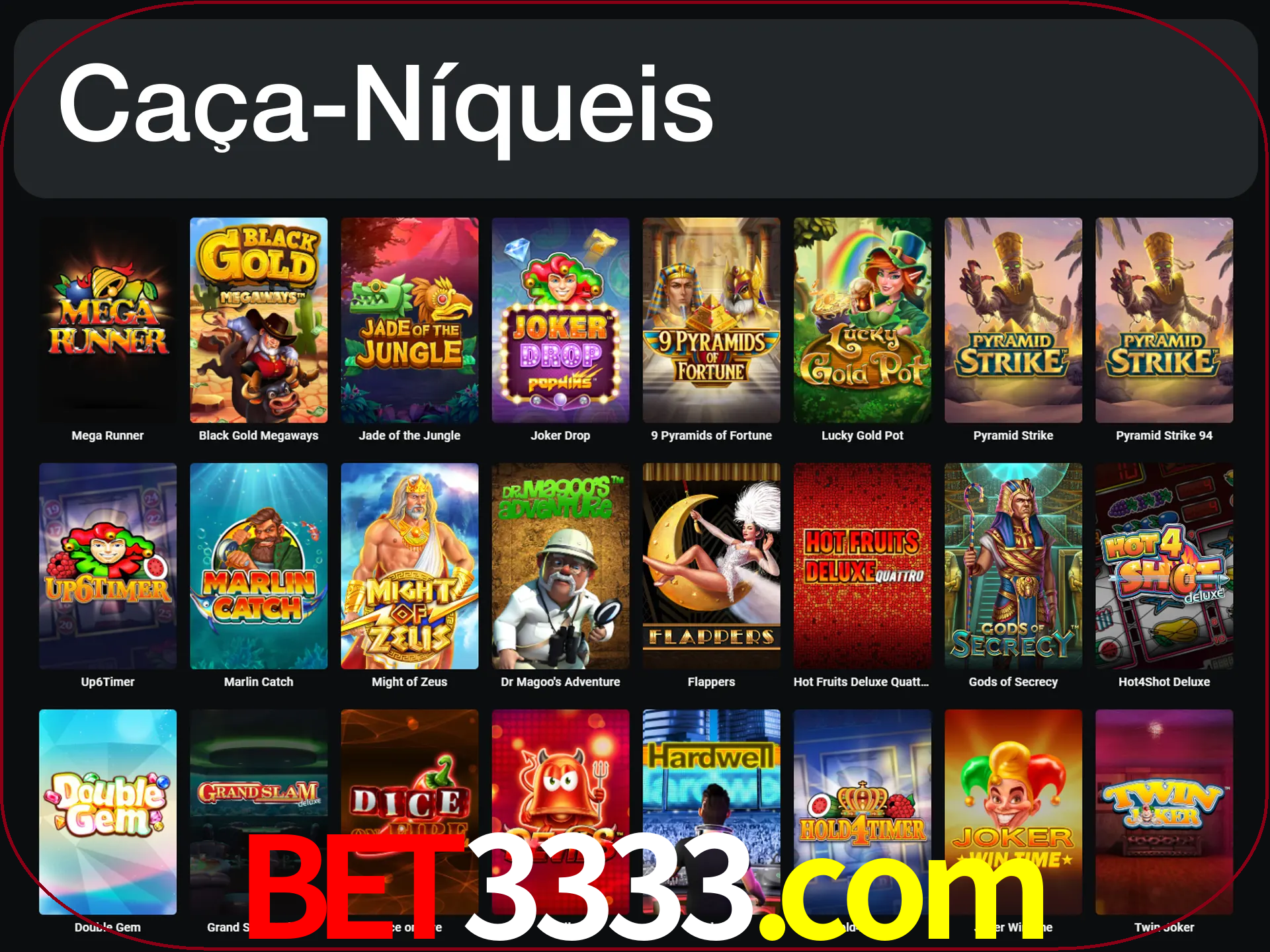 LeonBet tem mais de 3000 slots para jogar.